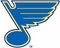 The emblem of the hockey club St. Louis Blues. USA.