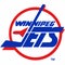 The emblem of the hockey club `Winnipeg Jets` 1972-96. Canada.