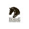 Emblem of horse head