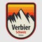 Emblem with the name of Verbier, Switzerland