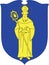 Emblem of the Saint-Gilles Sint-Gillis municipality of Brussels, Belgium