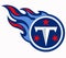 Emblem of the Tennessee Titans Football Club. USA.