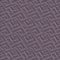 Emboss greek 3d seamless pattern. Embossed relief violet background. Greek key meanders surface geometric ornament. Abstract