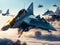 Embrace the Power of Advanced Aviation: Futuristic Fighter Planes Taking Flight