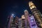 Embrace the vibrant energy of Singapore\\\'s business district at nigh