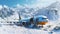 Embraer E-jets Crashed In Snow-covered Mountains: Photorealistic Renderings