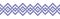 Embroidered cross-stitch geometric rhombuses weaving seamless border pattern