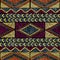 Embroidered seamless geometric pattern. Ornament for the carpet. Ethnic and tribal motifs. Colorful print of handmade. Vector