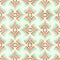 Embroidered seamless pattern. Ethnic Aztec fabric carpet, seigaiha ornament, native boho chevron, wavy print for textile.