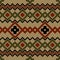 Embroidery or knit pagan slavic estonian skandinavian norwegian russian ukrainian tribal ethnic folk seamless pattern