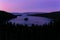 Emerald Bay at Lake Tahoe before sunrise, California, USA