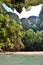 Emerald cave lagoon. Koh Mook. Thailand