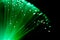 Emerald fibre optic burst.