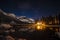 Emerald Lake Lodge at Night