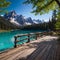 The Emerald Lake Lodge is a UNESCO World Heritage site.