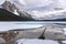 Emerald Lake Springtime Landscape Yoho National Park Canadian Rockies