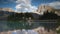 Emerald Lake summer August evening time lapse