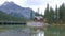 Emerald lake Yoho national park Canada British Colombia