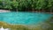 Emerald Pool Unseen Thailand Green and blue water is a tourist attraction in Krabi Thailand Asia