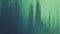 Emerald Reverie: Green Noise Gradient Serenity