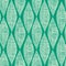 Emerald Tribal Leaves Seamless Pattern