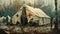 Emergency Aid: US Medical Tent Amidst the Chaos of WWI