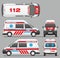 Emergency Ambulance Car Transporter Mini Bus Design