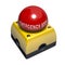 Emergency button , 3D Illustration