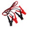 Emergency car battery wires