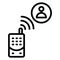 Emergency communication  Isolated Vector Icon which can easily modify or edit