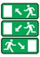 Emergency exit icon