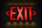 Emergency Exit Sign