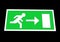 Emergency exit sign