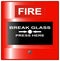 Emergency Fire Button Red