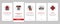 Emergency Helping In Accident Onboarding Icons Set Vector