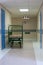 Emergency hospital hallway