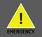 Emergency icon illustrated