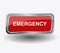 Emergency icon illustrated in vector on white background