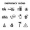 Emergency icons