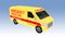 EMERGENCY MEDICINE AMBULANCE concept