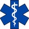 Emergency medicine symbol asclepius - Star of Life EMT Symbol