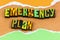 Emergency plan disaster preparedness safety checklist survival warning sign