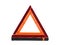 Emergency Reflective Road Triangle Isolated