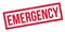 Emergency rubber stamp