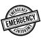 Emergency rubber stamp