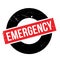 Emergency rubber stamp