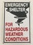 Emergency Shelter for Hazardous Weather