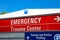 Emergency Trauma Center Sign