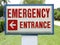 EmergencyEntrance Sign