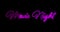 Emerging Purple Movie Night neon billboard 4k